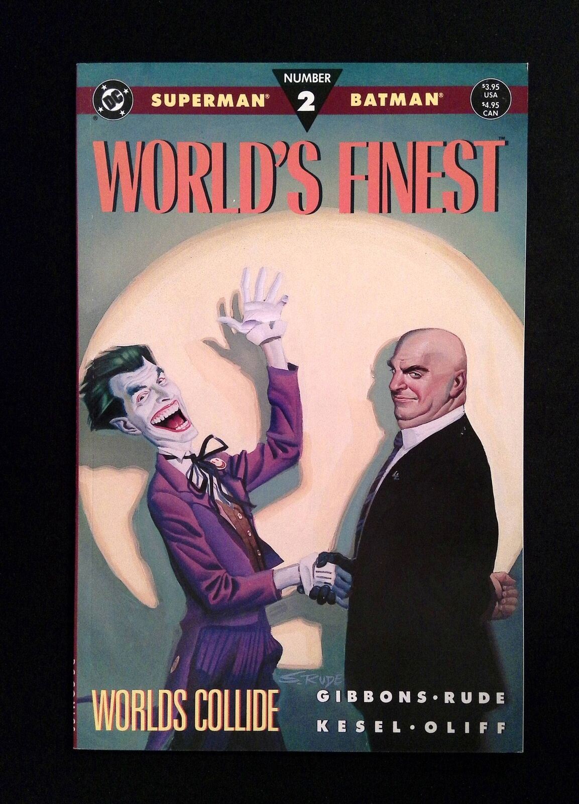 World's Finest Worlds Apart  #2  DC Comics 1990 NM+