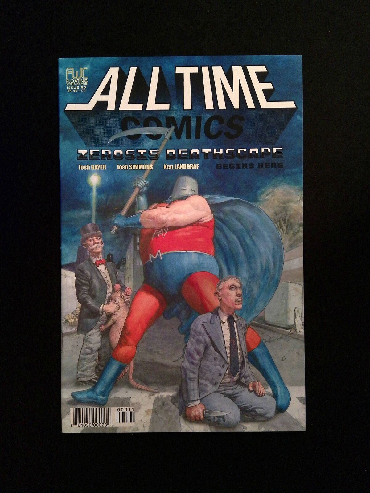 All Time Comics Zerosis Deathscape #0  Floating World Comics 2019 NM