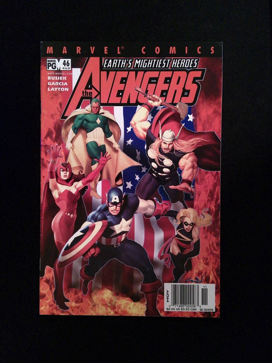 Avengers #46 (3RD SERIES) MARVEL Comics 2001 VF+ NEWSSTAND