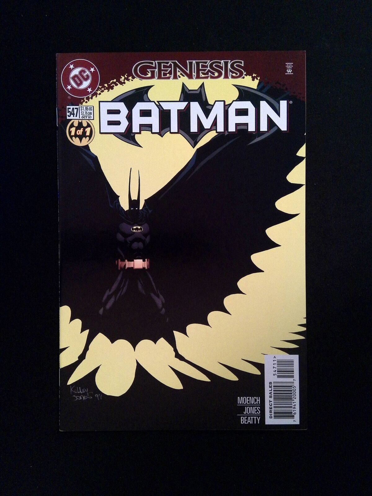 Batman #547  DC Comics 1997 NM-