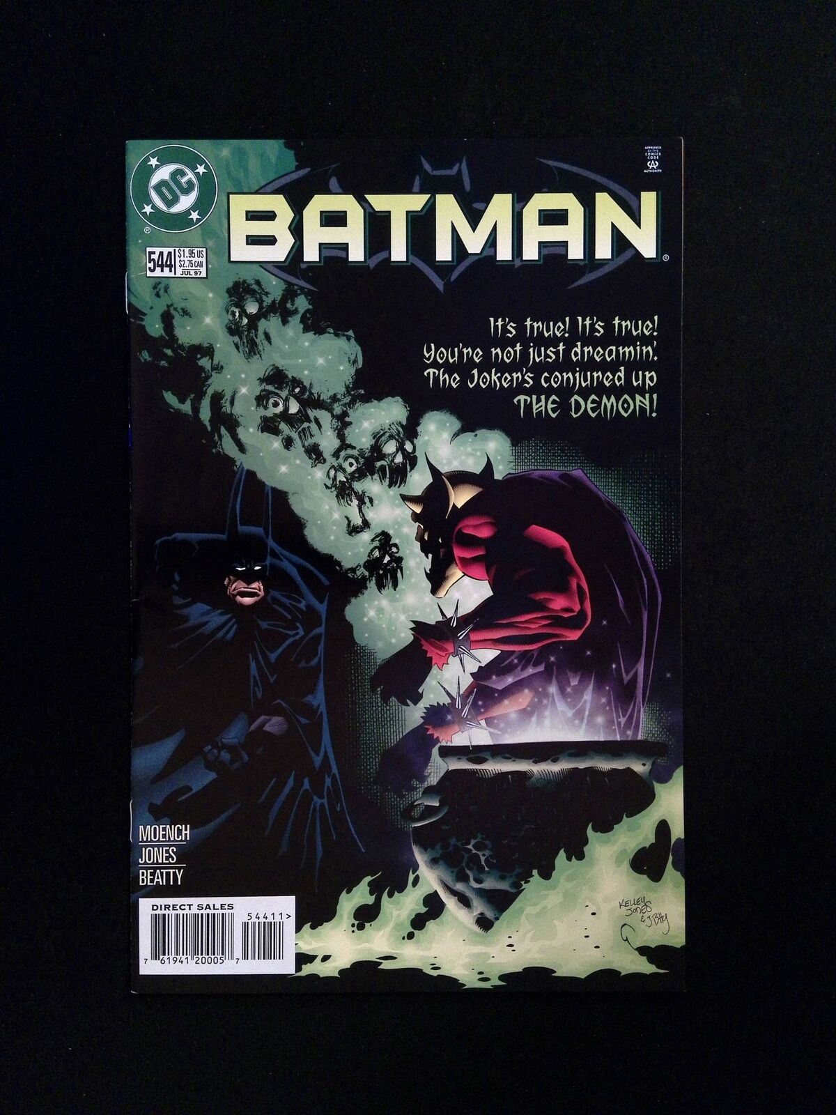 Batman #544  DC Comics 1997 VF/NM