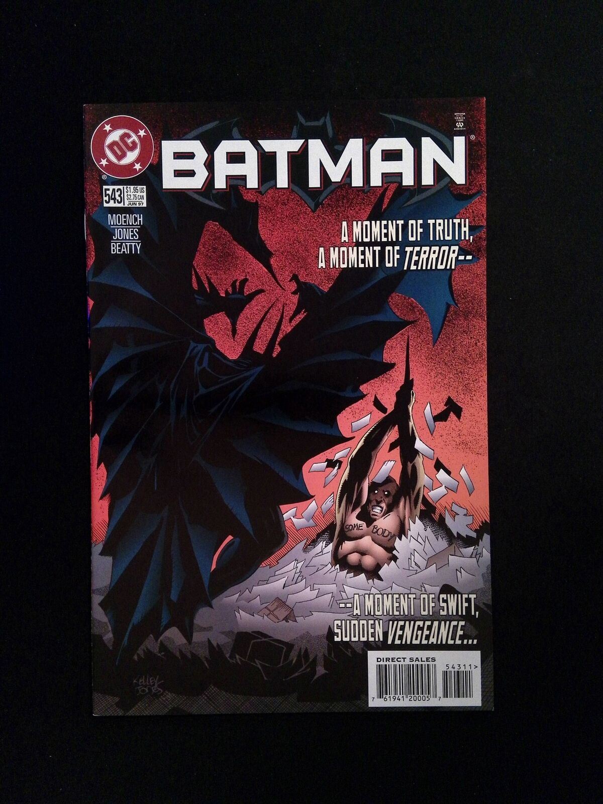 Batman #543  DC Comics 1997 VF/NM