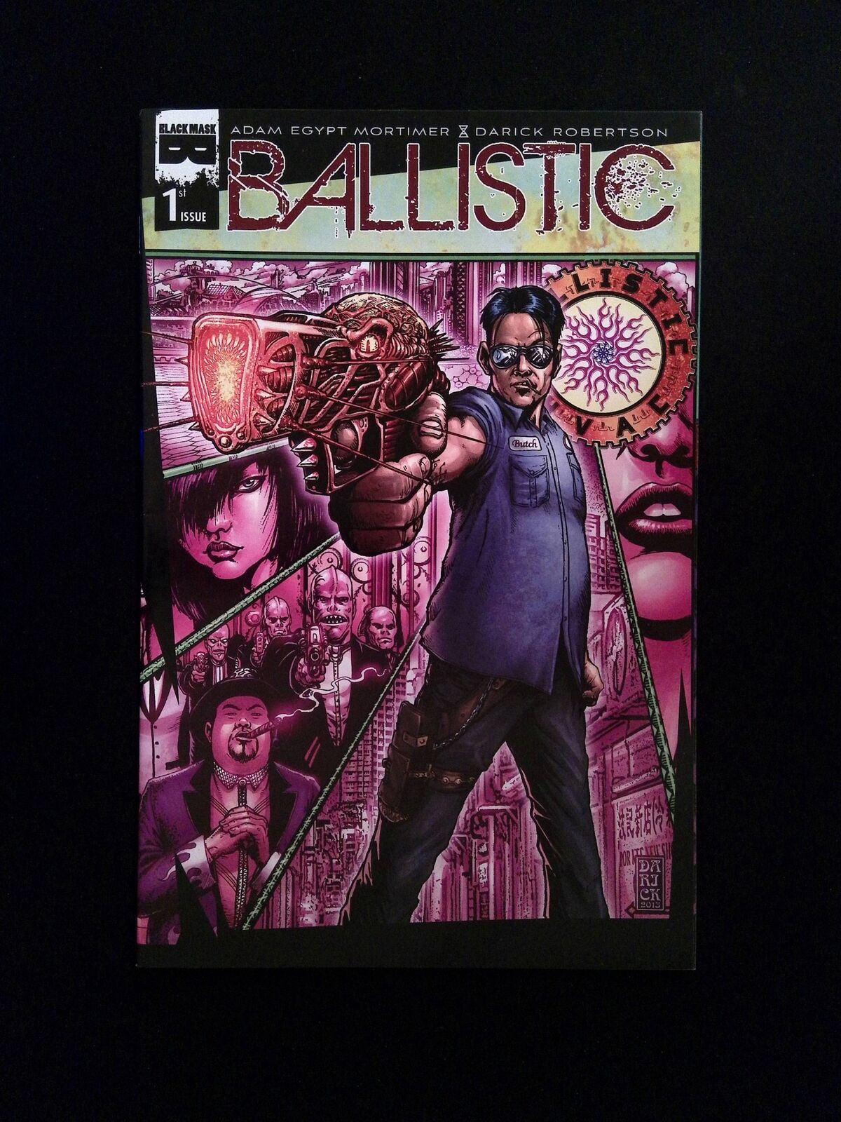 Ballistic #1  BLACK MASK Comics 2013 VF/NM