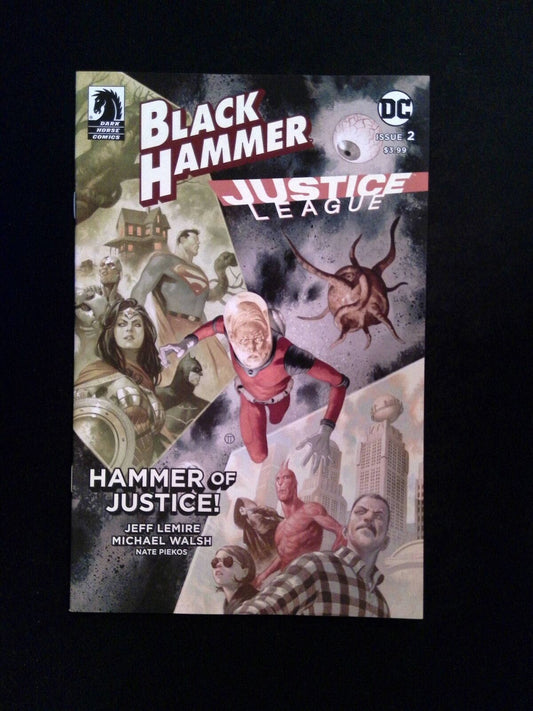 Black Hammer Justice League #2D  DARK HORSE/DC Comics 2019 NM  TEDESCO VARIANT