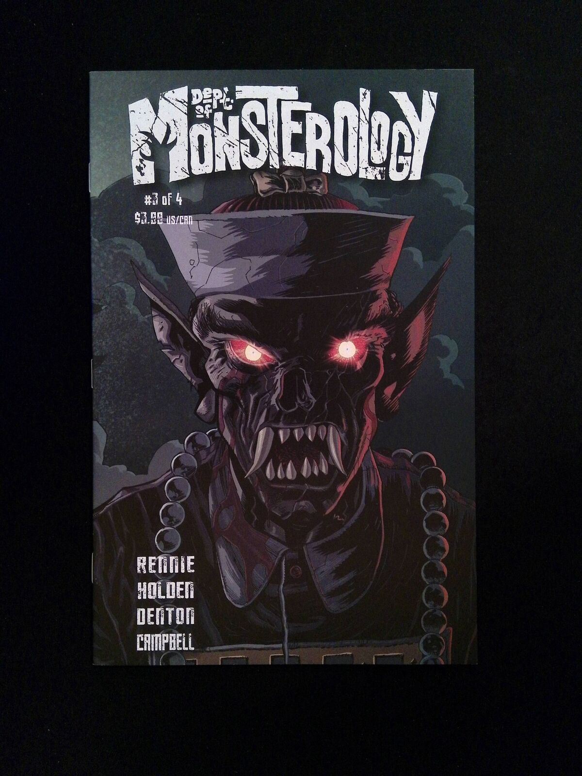 Department of Monsterology #3  Renegade Art Comics 2013 NM