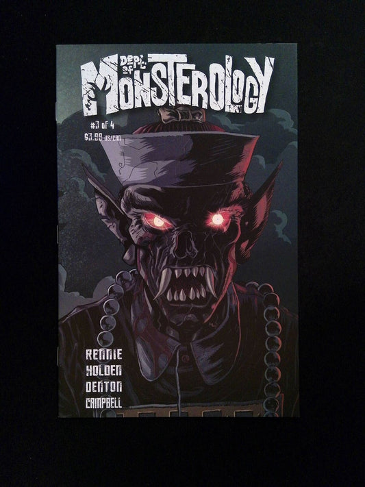 Department of Monsterology #3  Renegade Art Comics 2013 NM