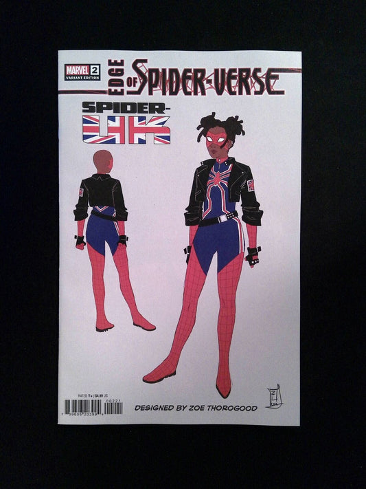 Edge Of Spider-Verse #2B  Marvel Comics 2022 VF/NM  1/10 Incentive Variant