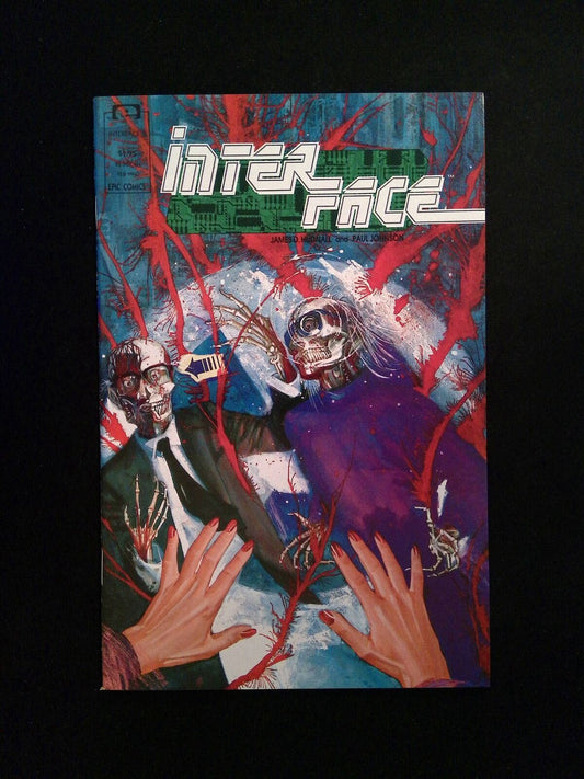 Interface #2  Marvel/Epic Comics 1990 NM-