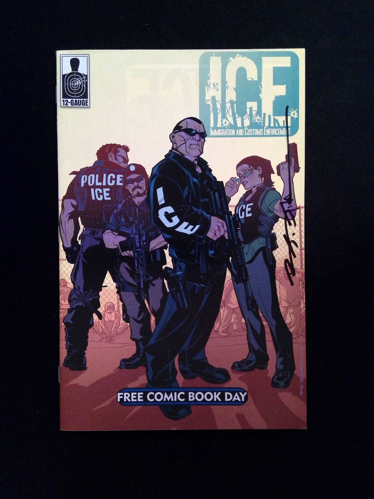 Ice FCBD #0  12-GAUGE Comics 2011 VF/NM  SIGNED BY BRIAN STELFREEZE