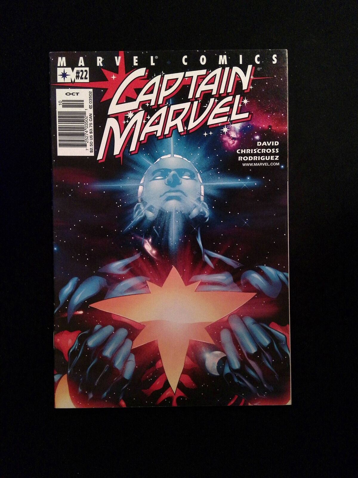 Captain Marvel #22 (4TH SERIES) MARVEL Comics 2001 VF+ NEWSSTAND