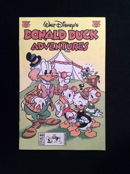 Donald Duck Adventures #40  GLADSTONE Comics 1996 VF/NM