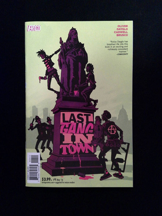 Last Gang In Town #4  DC Comics 2016 VF+