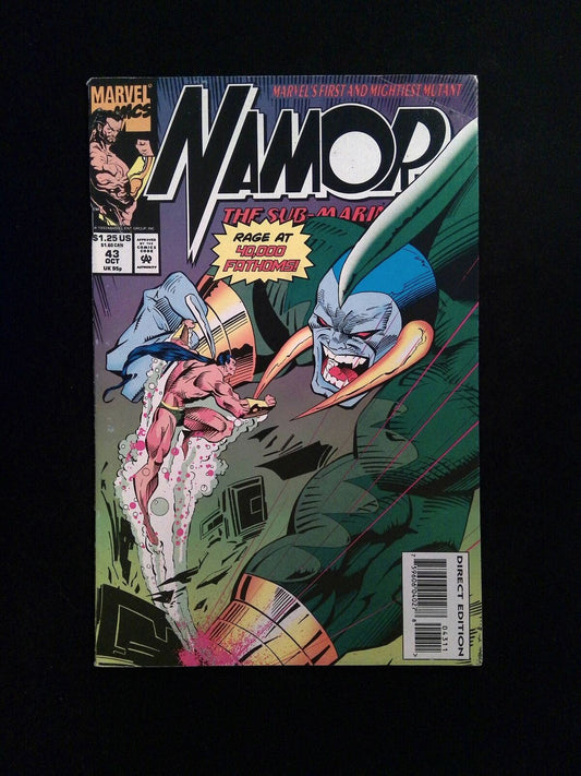 Namor the Sub-Mariner  #43  Marvel Comics 1993 VF