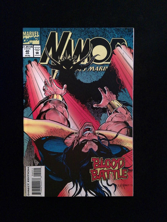 Namor the Sub-Mariner  #40  Marvel Comics 1993 NM-