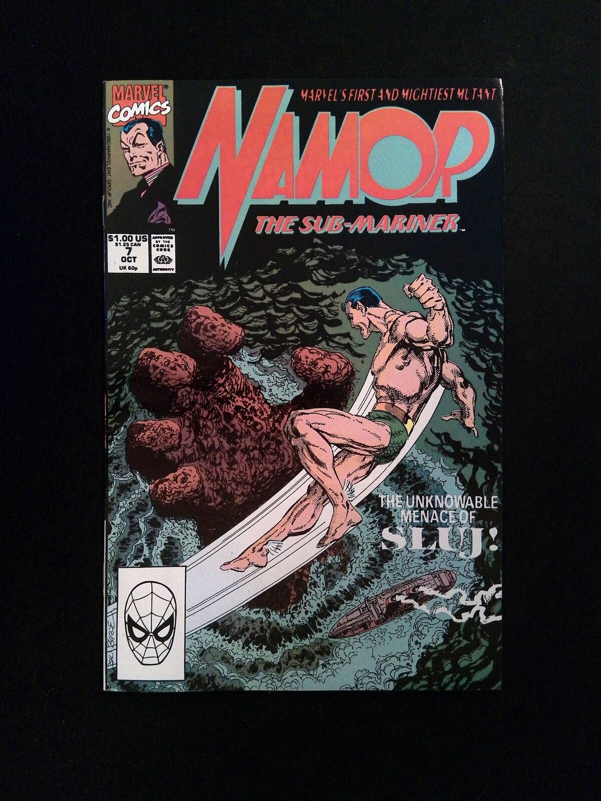 Namor the Sub-Mariner  #7  Marvel Comics 1990 NM-