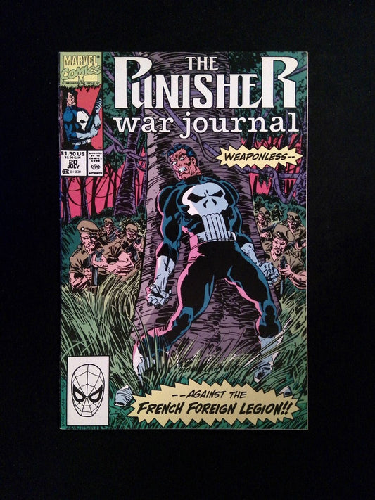 Punisher War Journal #20  MARVEL Comics 1990 VF/NM