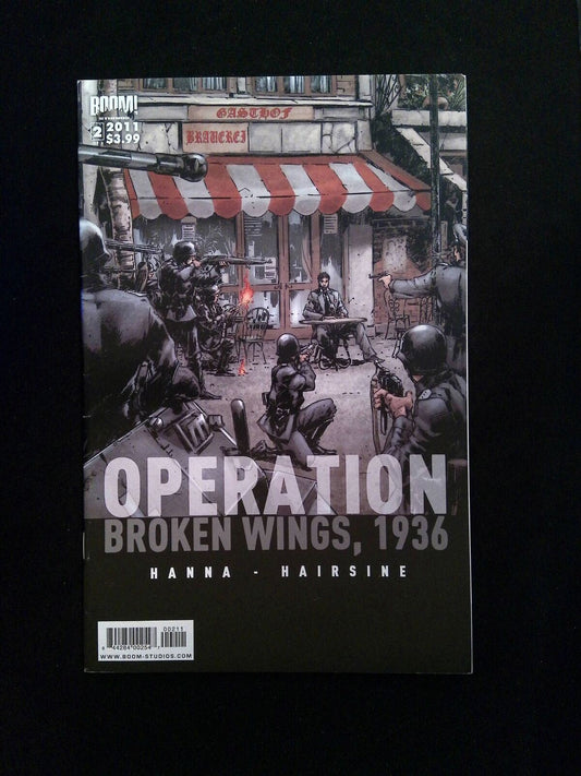 Operation Broken Wings 1936 #2  BOOM STUDIOS Comics 2011 VF+