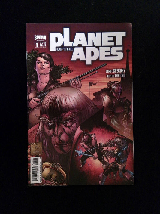 Planet of the Apes #1B  BOOM STUDIOS Comics 2011 VF+  MAGNO GREGORY VARIANT