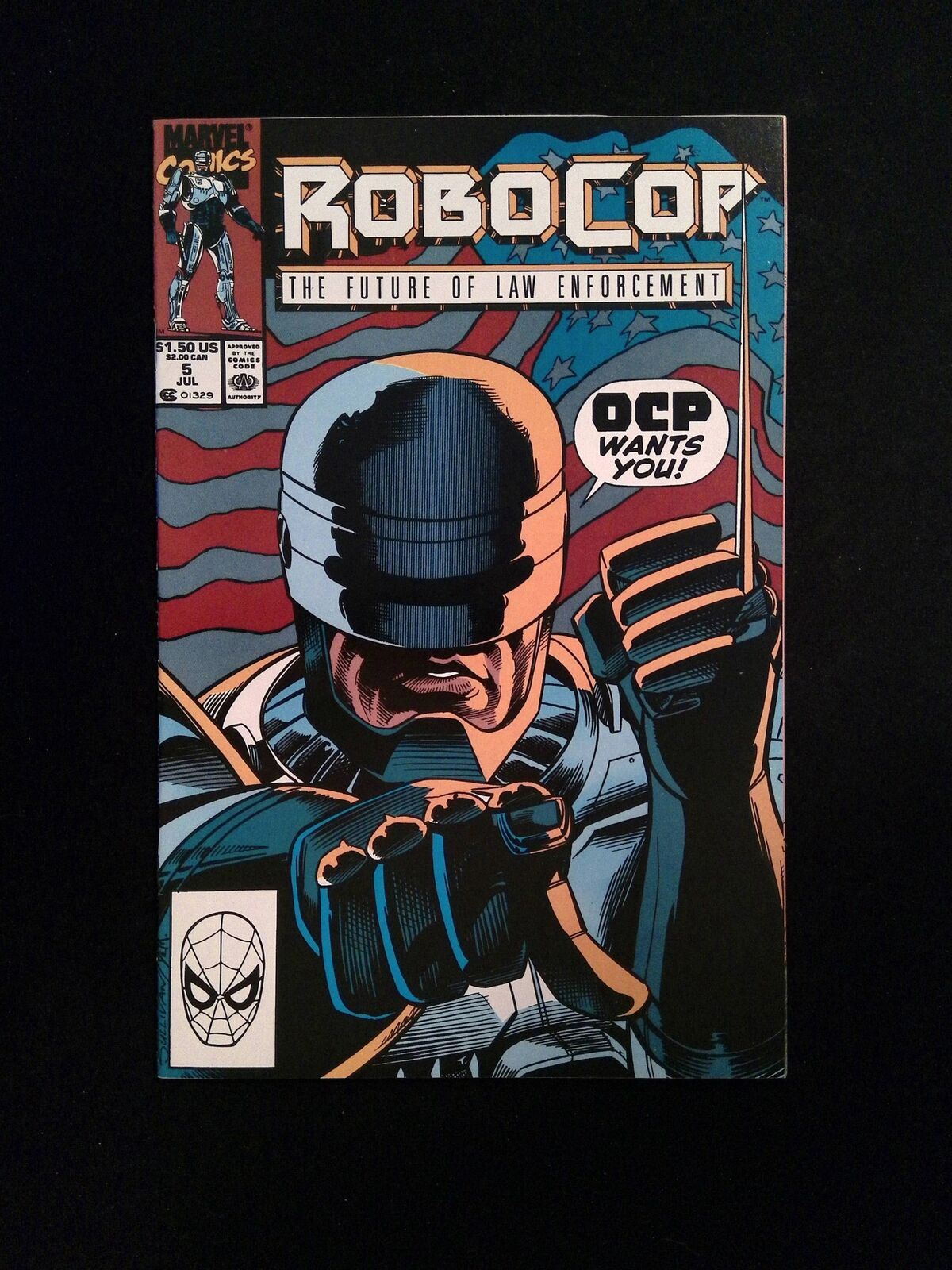 Robocop #5  Marvel Comics 1990 VF/NM