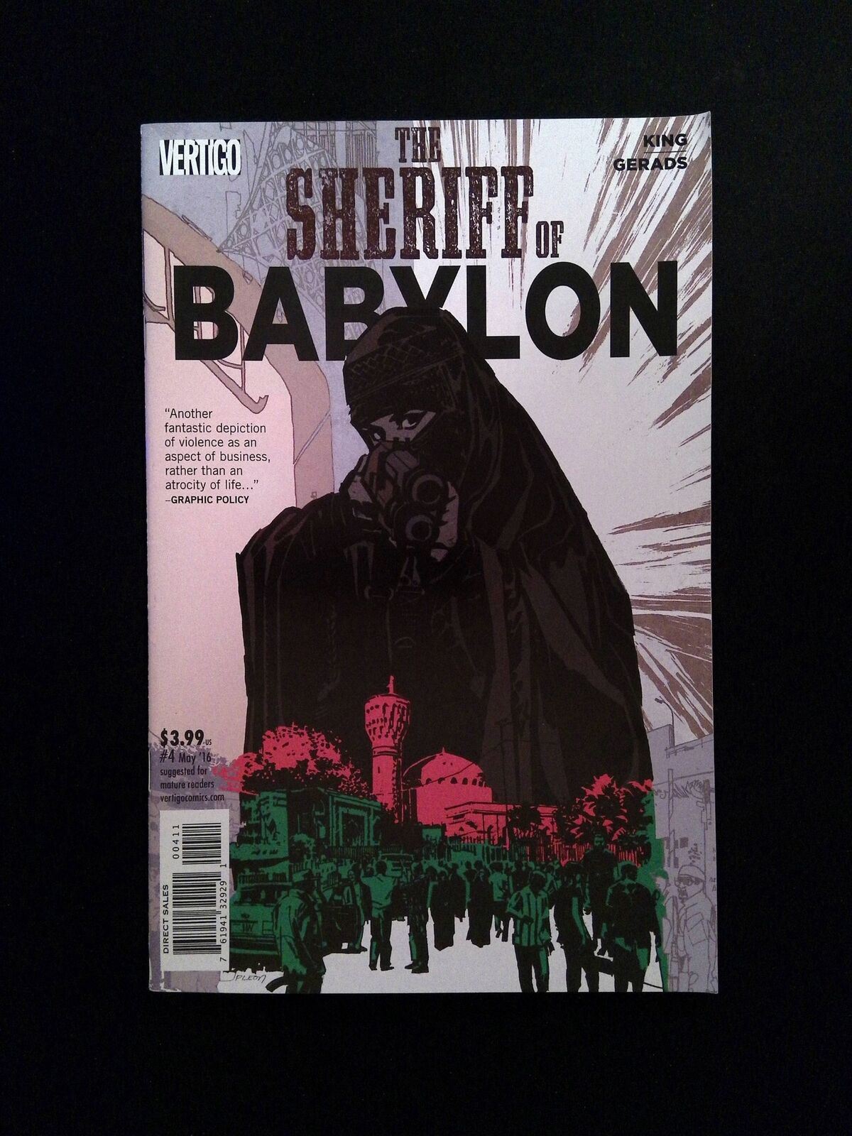 Sheriff Of Babylon #4  DC Comics 2016 VF/NM