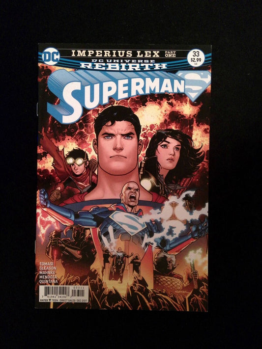 Superman #33 (4TH SERIES) DC Comics 2017 VF+