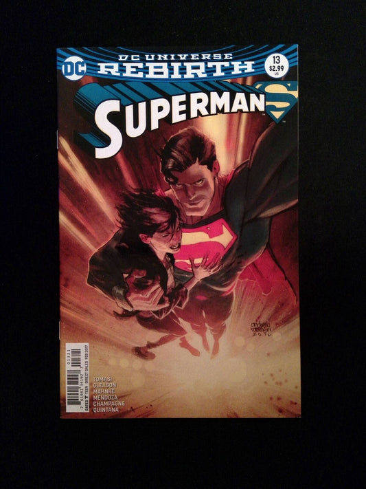 Superman #13B (4TH SERIES) DC Comics 2017 NM  ROBINSON VARIANT