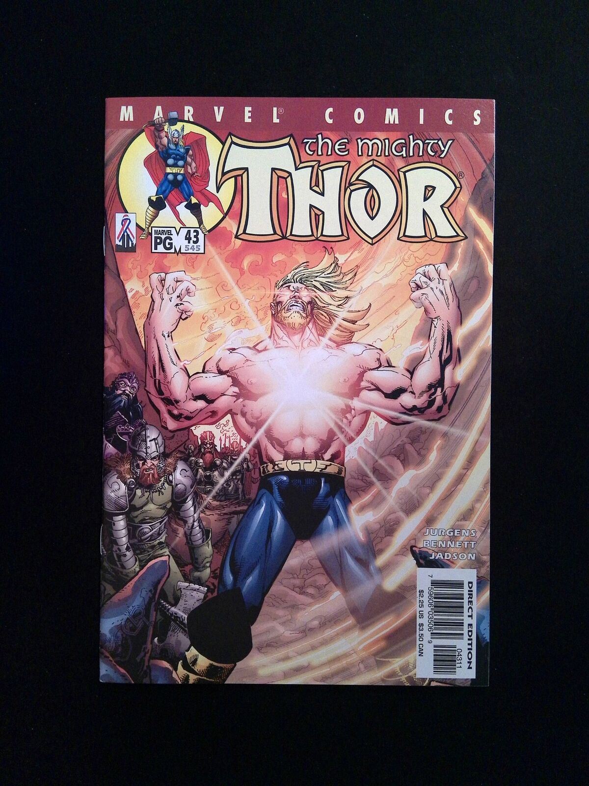 Thor #43 (2nd Series) Marvel Comics 2002 NM-