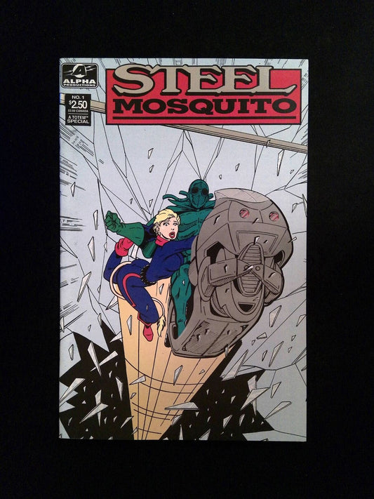 Steel Mosquito #1  ALPHA Comics 1993 VF+