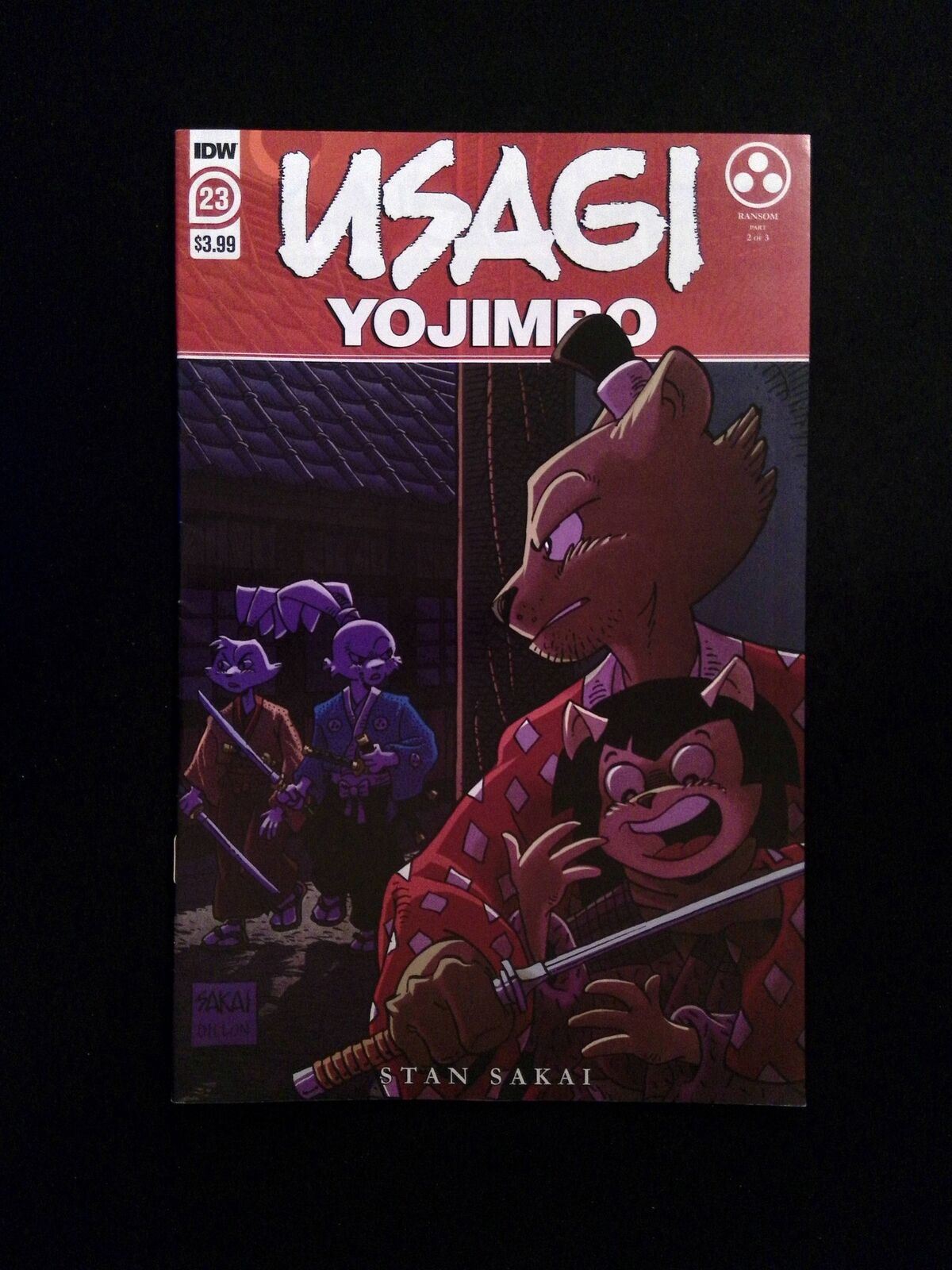 Usagi Yojimbo #23  IDW Comics 2021 VF+