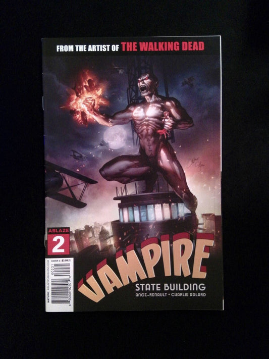 Vampire State Building #2C  Ablaze Comics 2019 VF+  Gaudiano Variant