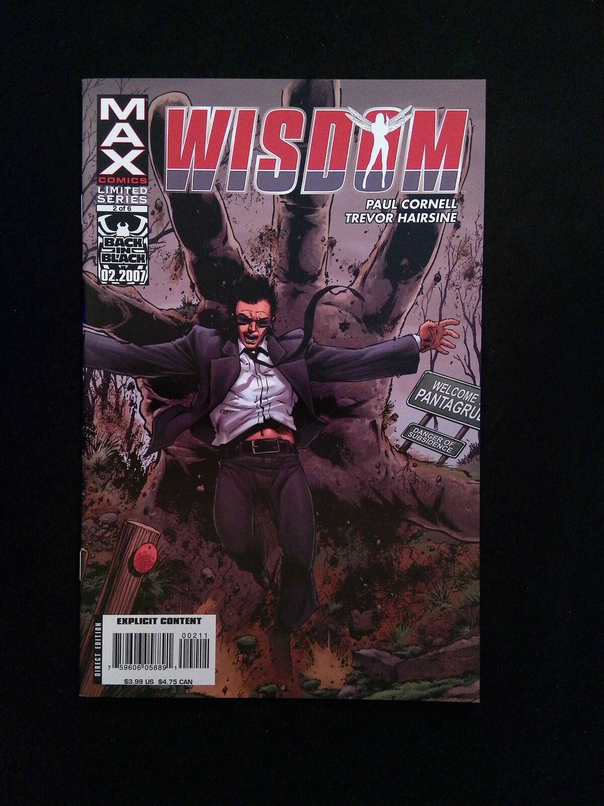 Wisdom #2  MARVEL Comics 2007 VF/NM