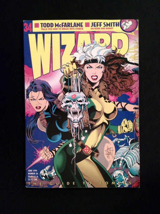 Wizard #34U  Wizard Comics 1994 VF