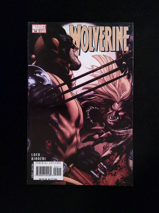 Wolverine #54 (2ND SERIES) MARVEL Comics 2007 VF/NM