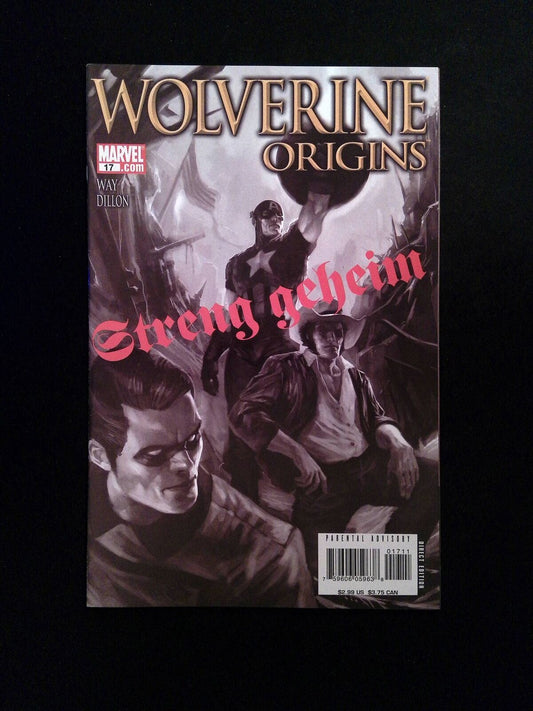 Wolverine Origins #17  MARVEL Comics 2007 VF/NM