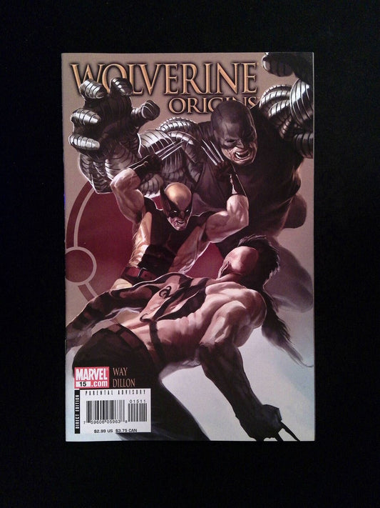 Wolverine Origins #15  MARVEL Comics 2007 VF/NM