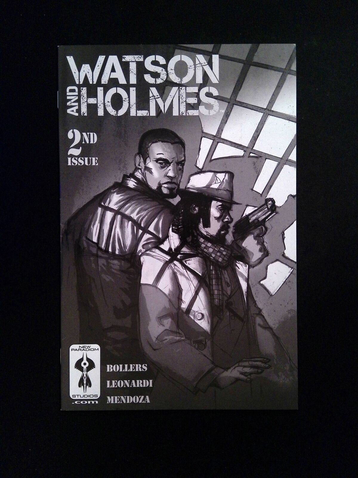 Watson And Holmes #2B  New Paradigm Comics 2013 VF+  Wardlow Variant