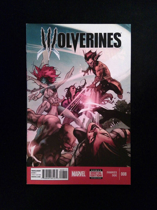 Wolverines #8  MARVEL Comics 2015 NM-