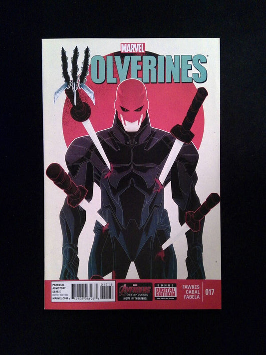 Wolverines #17  MARVEL Comics 2015 VF/NM