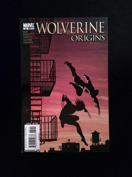 Wolverine Origins #31  MARVEL Comics 2009 VF/NM