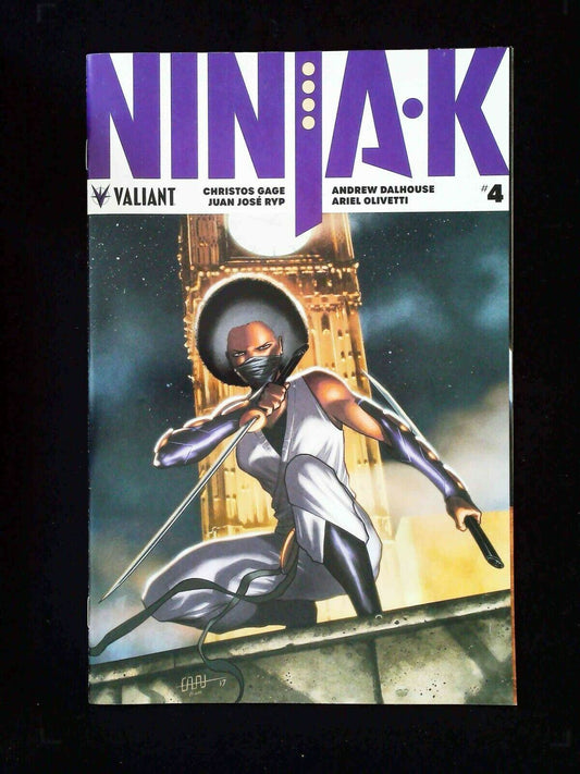 Ninjak #4 Valiant Comics 2018 Vf/Nm