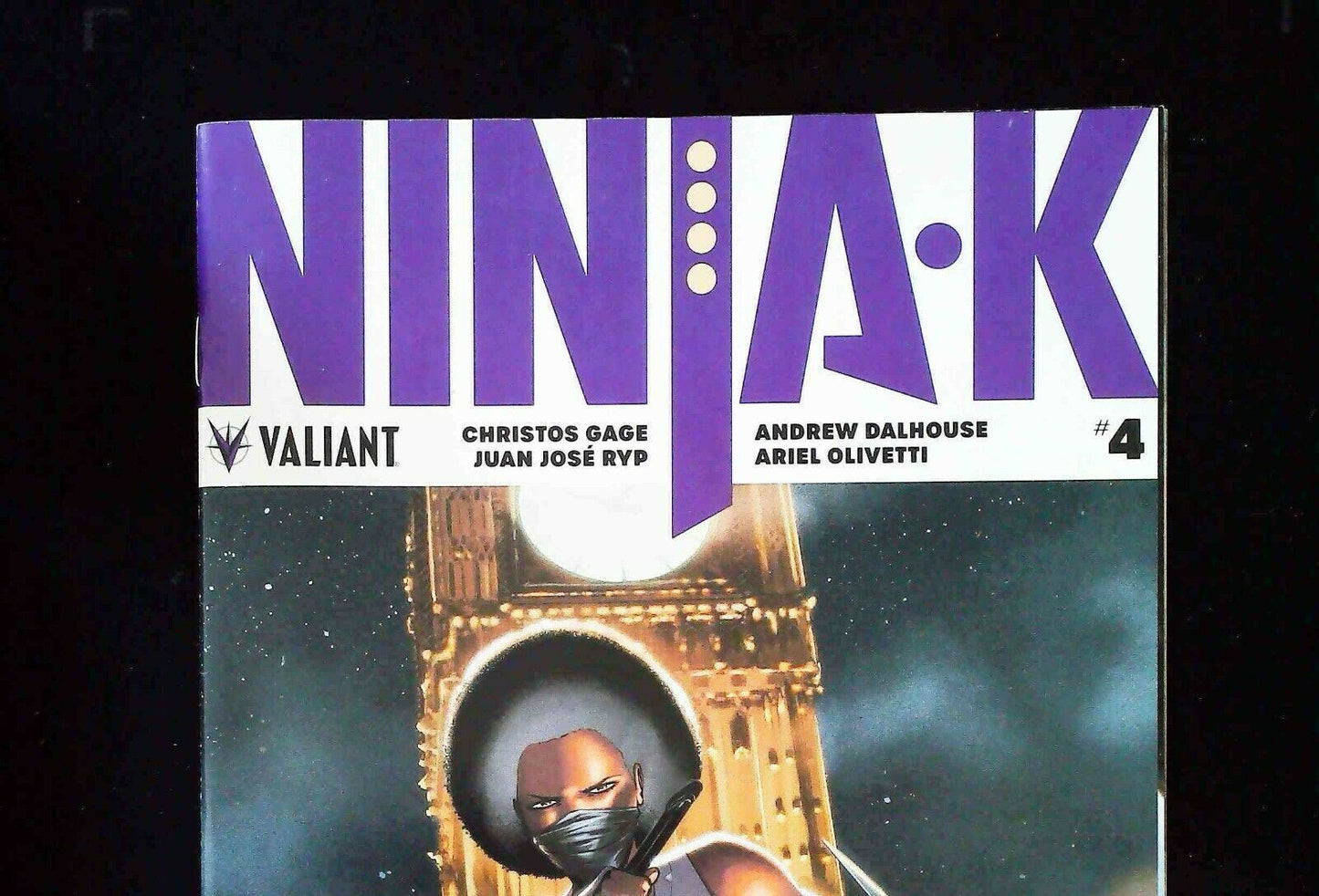 Ninjak #4 Valiant Comics 2018 Vf/Nm