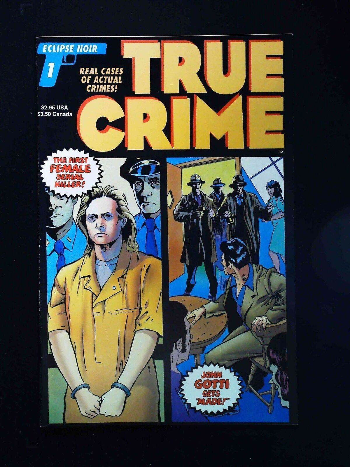 True Crime Comics #1 Eclipse 1993 Vf-