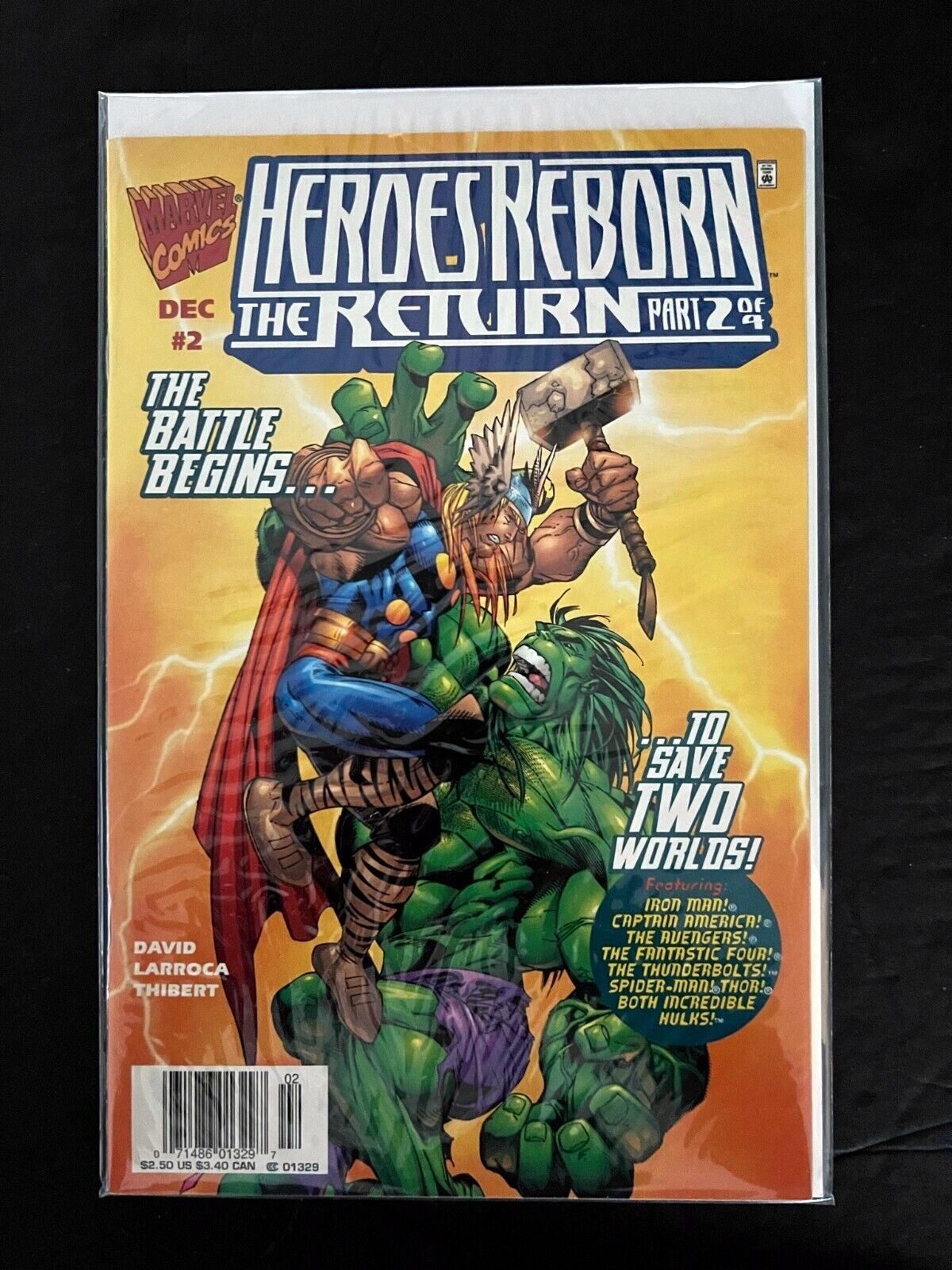 Heroes Reborn The  Return Full Set #1B,2A,3B,4B MARVEL 1997 1A-2B NEWSSTAND