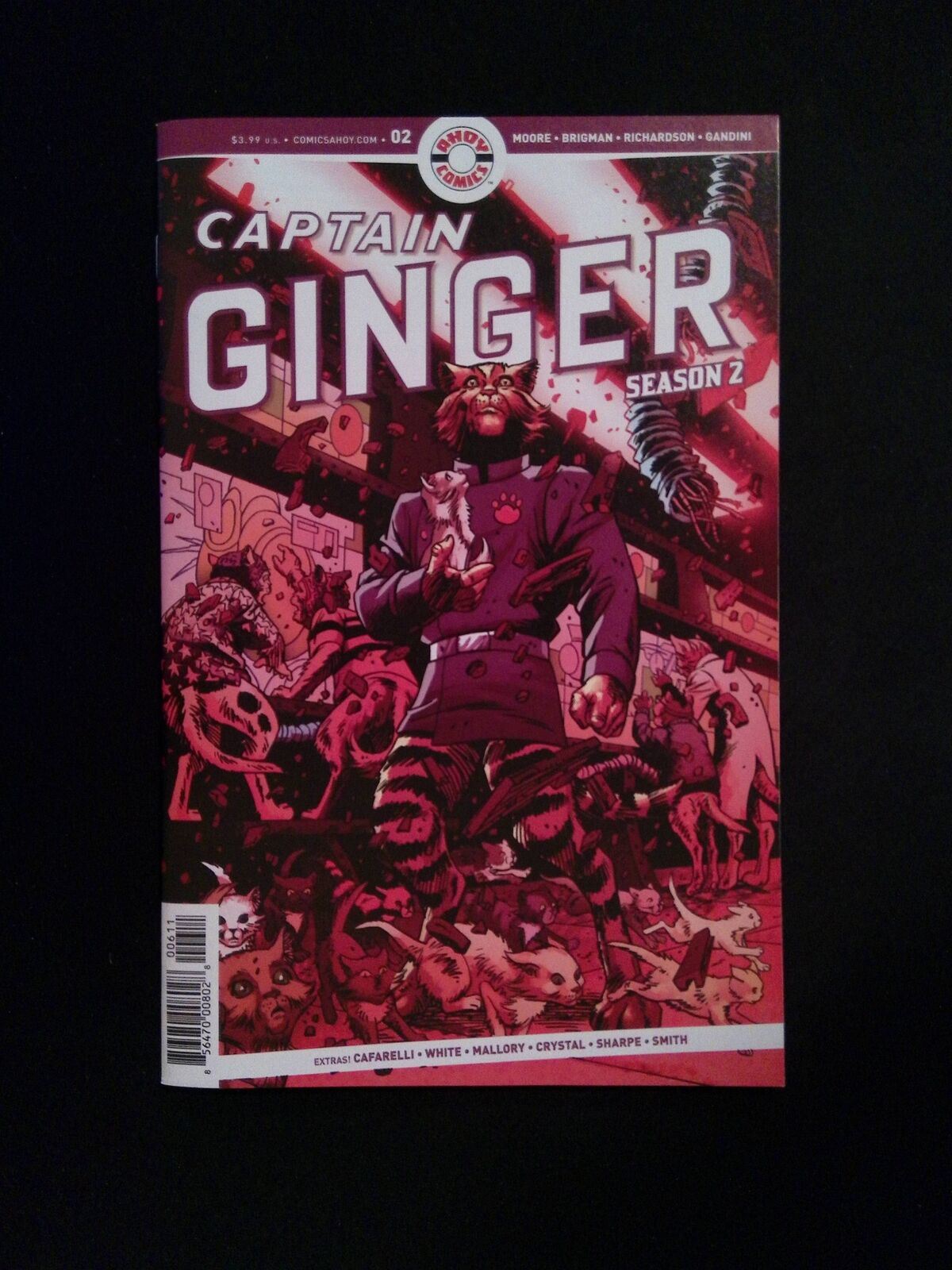 Captain Ginger #2 (Season 2) Ahoy Comics 2020 VF/NM