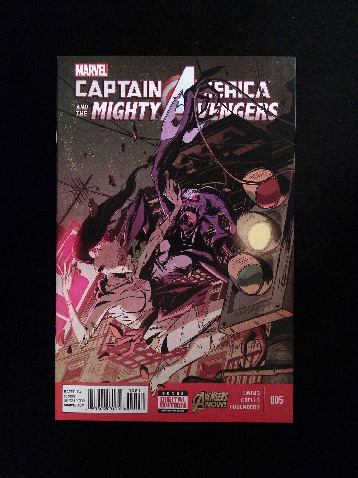 Captain America and the Mighty Avengers #5  MARVEL Comics 2015 NM