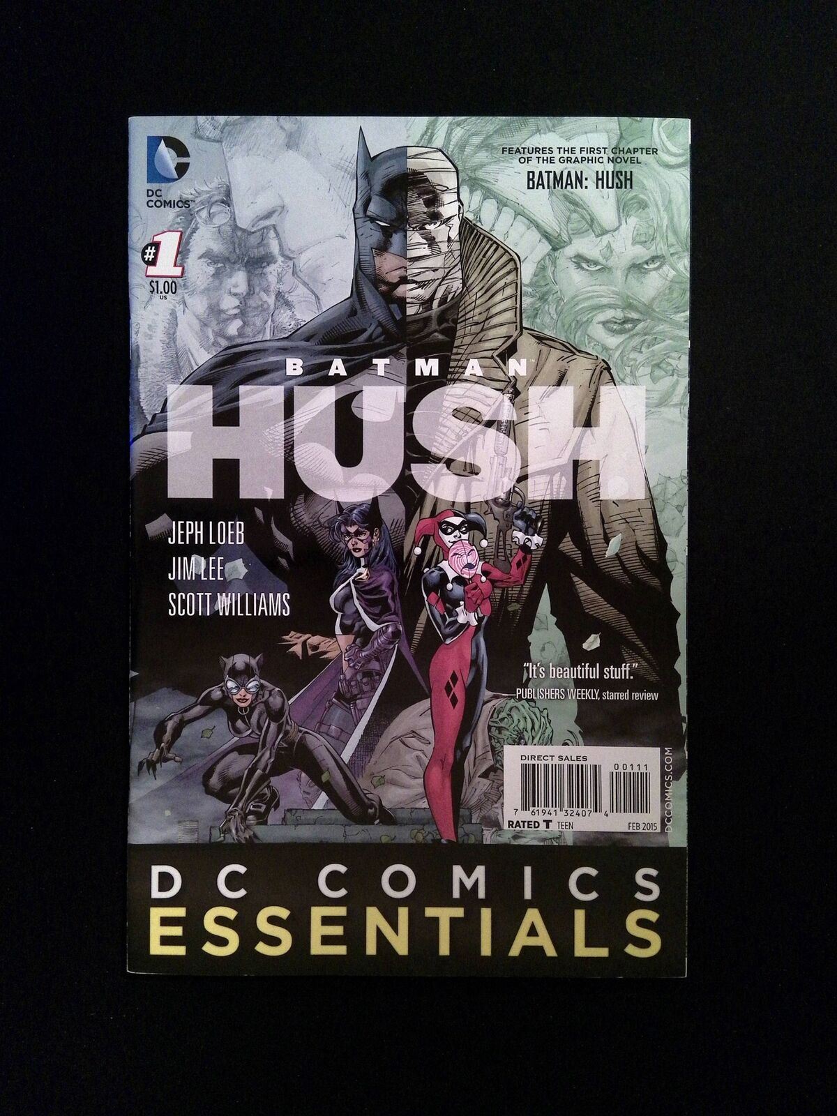 DC Comics  Essentials  Batman  Hush #1  DC Comics 2015 NM