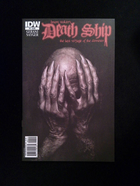 Death Ship Bram Stoker #4  IDW Comics 2010 NM+