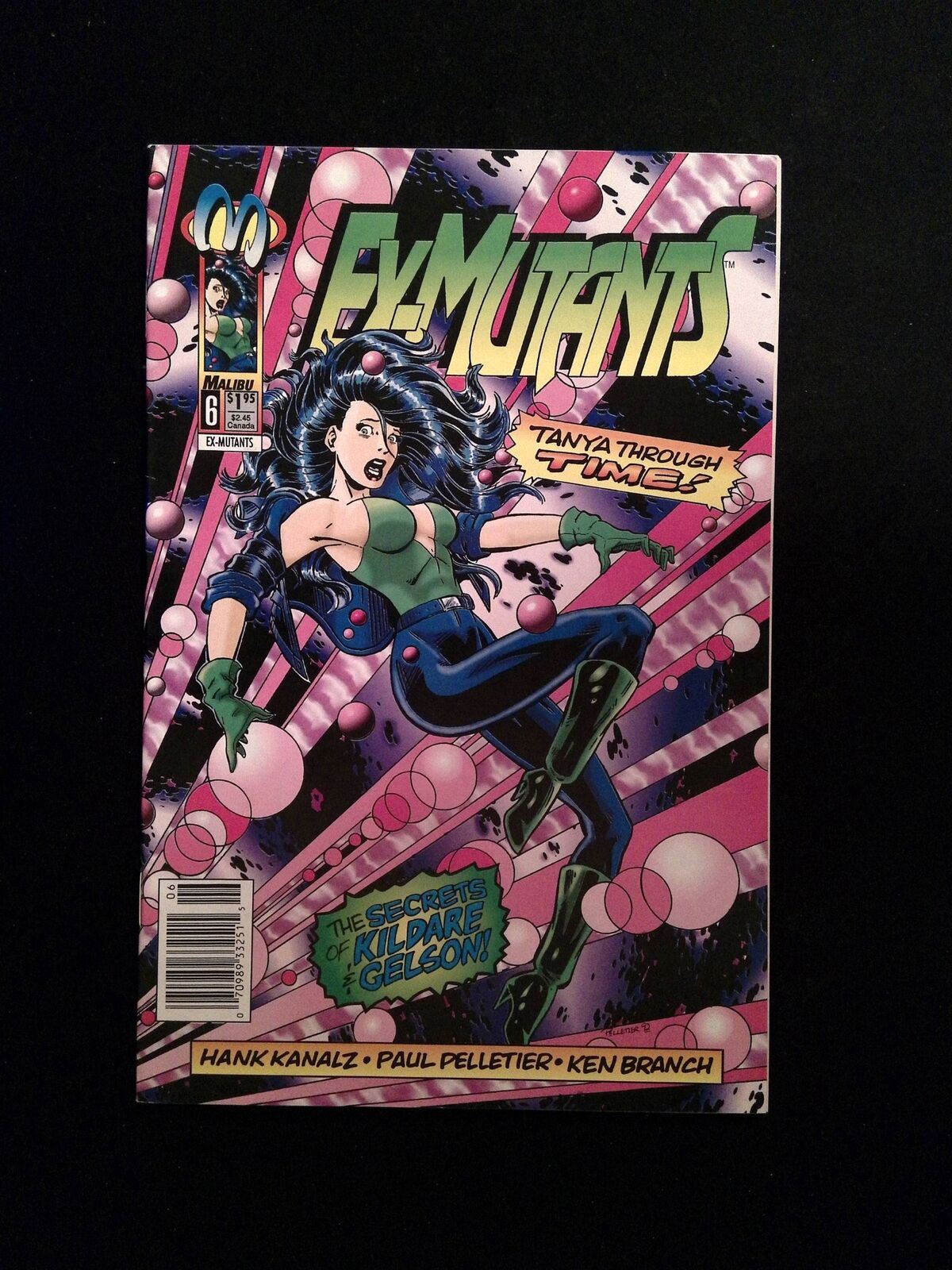 Ex-Mutants #6  MALIBU Comics 1993 VF+ NEWSSTAND