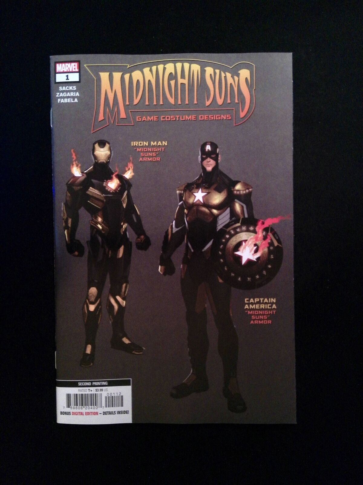 Midnight Suns #1E  Marvel Comics 2023 VF+  2nd Printing