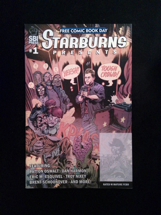 Starburns Presents #1  Starburns Press Comics 2018 VF/NM  FCBD